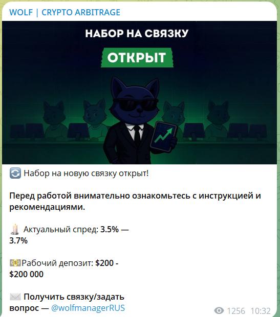 WOLF CRYPTO ARBITRAG